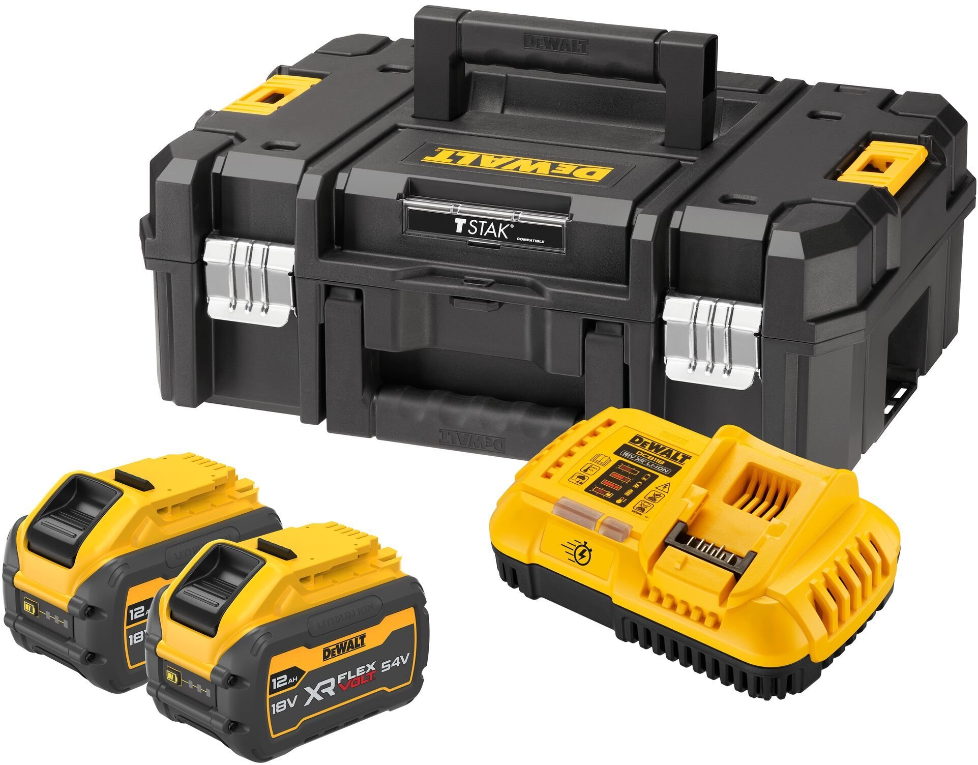 DeWalt DCB118XY2T-QW Tabless Battery Starter Kit