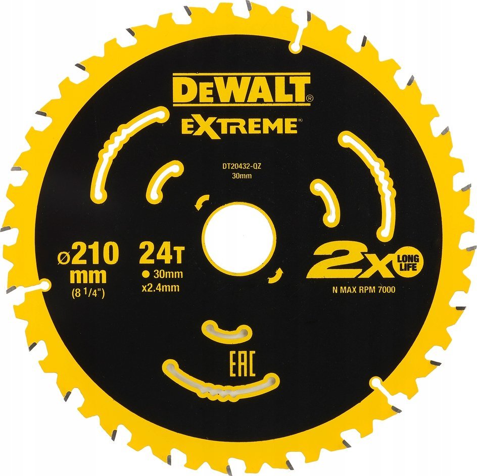 Dewalt   210x30/24 zęb (DT20432) | DT20432