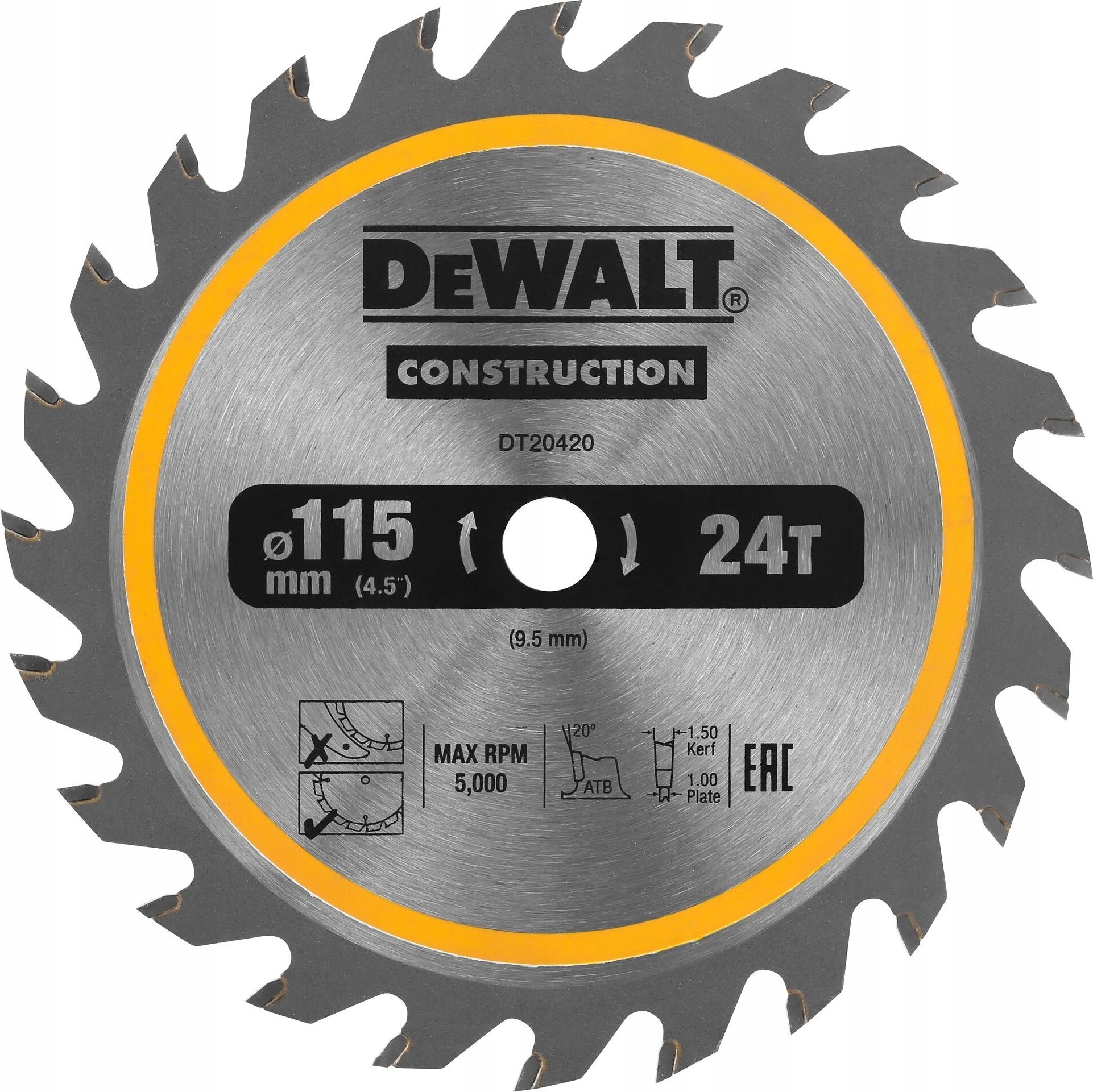 Dewalt DeWalt DT20420 115mm | DT20420-QZ