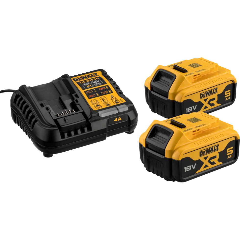 Dewalt Zasilacz DCB1104P2:  DCB1104 + 2x