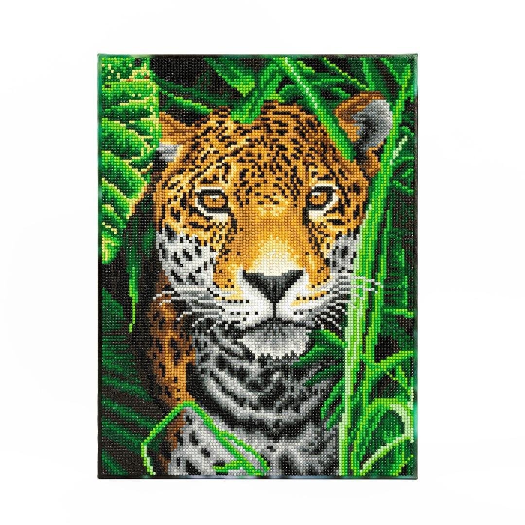 DIAMOND DOTZ Adults canva Jaguar Jungle