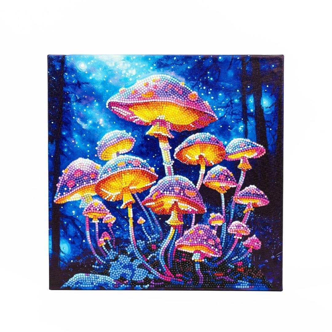 DIAMOND DOTZ Adults Canva mushroom moonlight