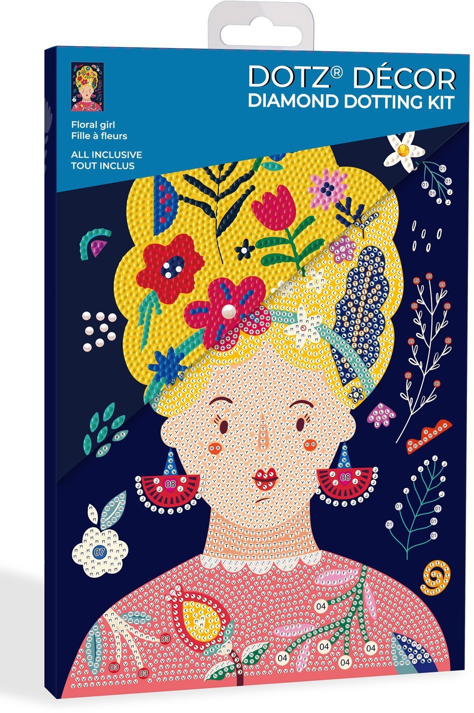 DIAMOND DOTZ ADULTS FLORAL GIRL |