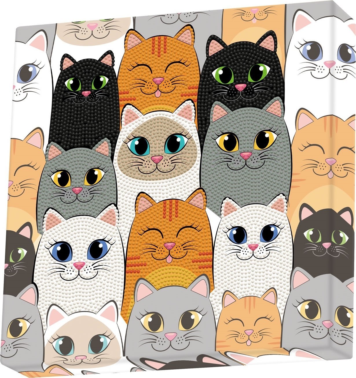 DIAMOND DOTZ CAT CLAN DOTZ BOX