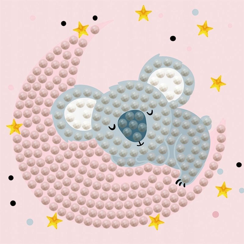 DIAMOND DOTZ HUGGING THE MOON |