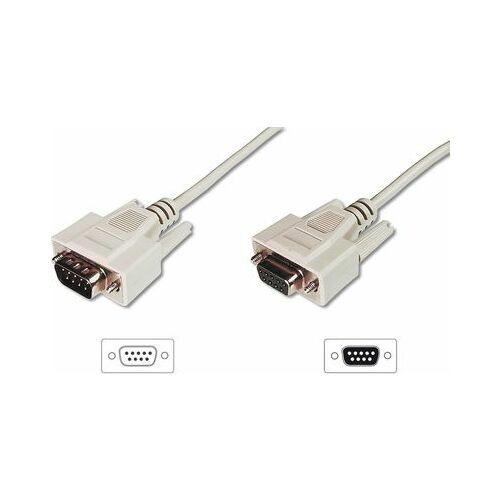 Digitus DB-9 - DB-9, 10m,  (AK-610203-100-E)