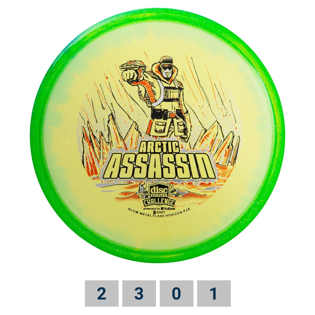 Foneng Discgolf DISCMANIA Putter C-Line Metalflake