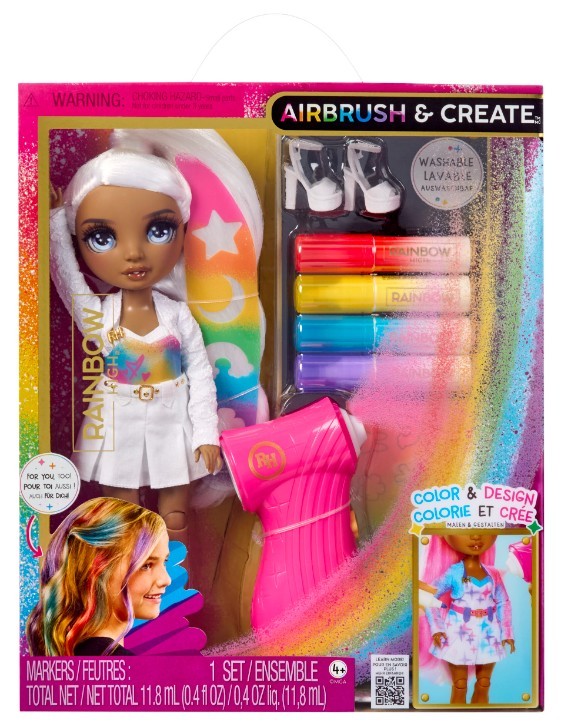 MGA Rainbow High Air brush_Create Grey
