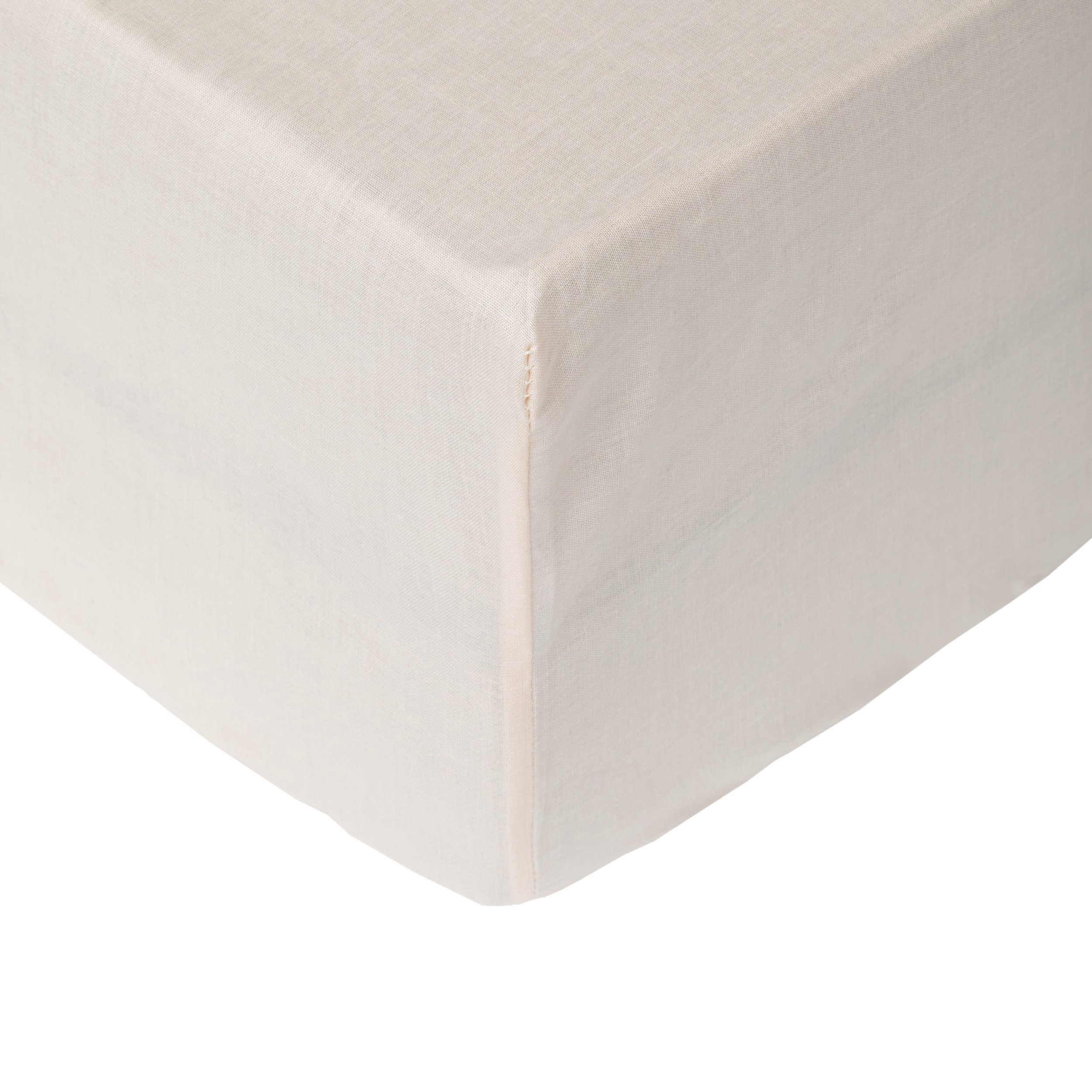 Domoletti FITTED SHEET SATEEN 140X200+25 BEIGE