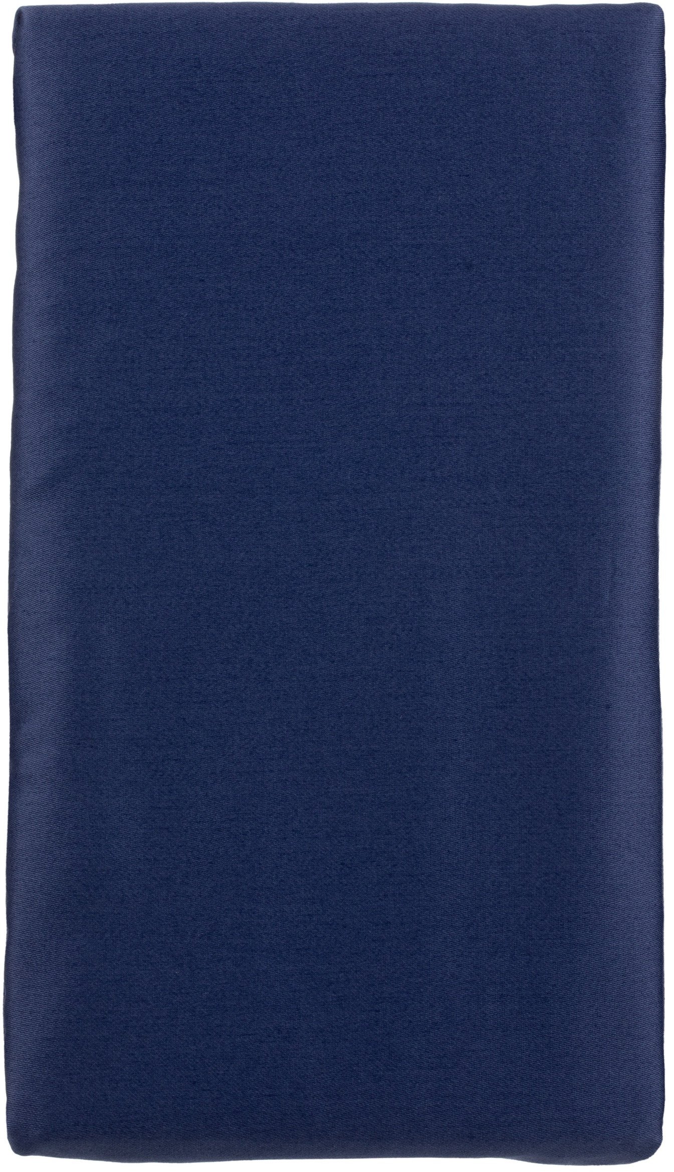 Domoletti FITTED SHEET SATEEN 90X200+25 NAVY