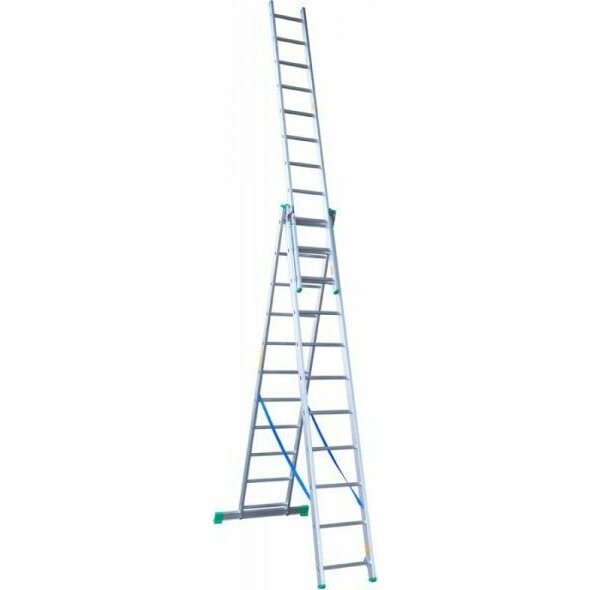 Drabex Drabina 3-a 760CM 11+11+11 szczebli