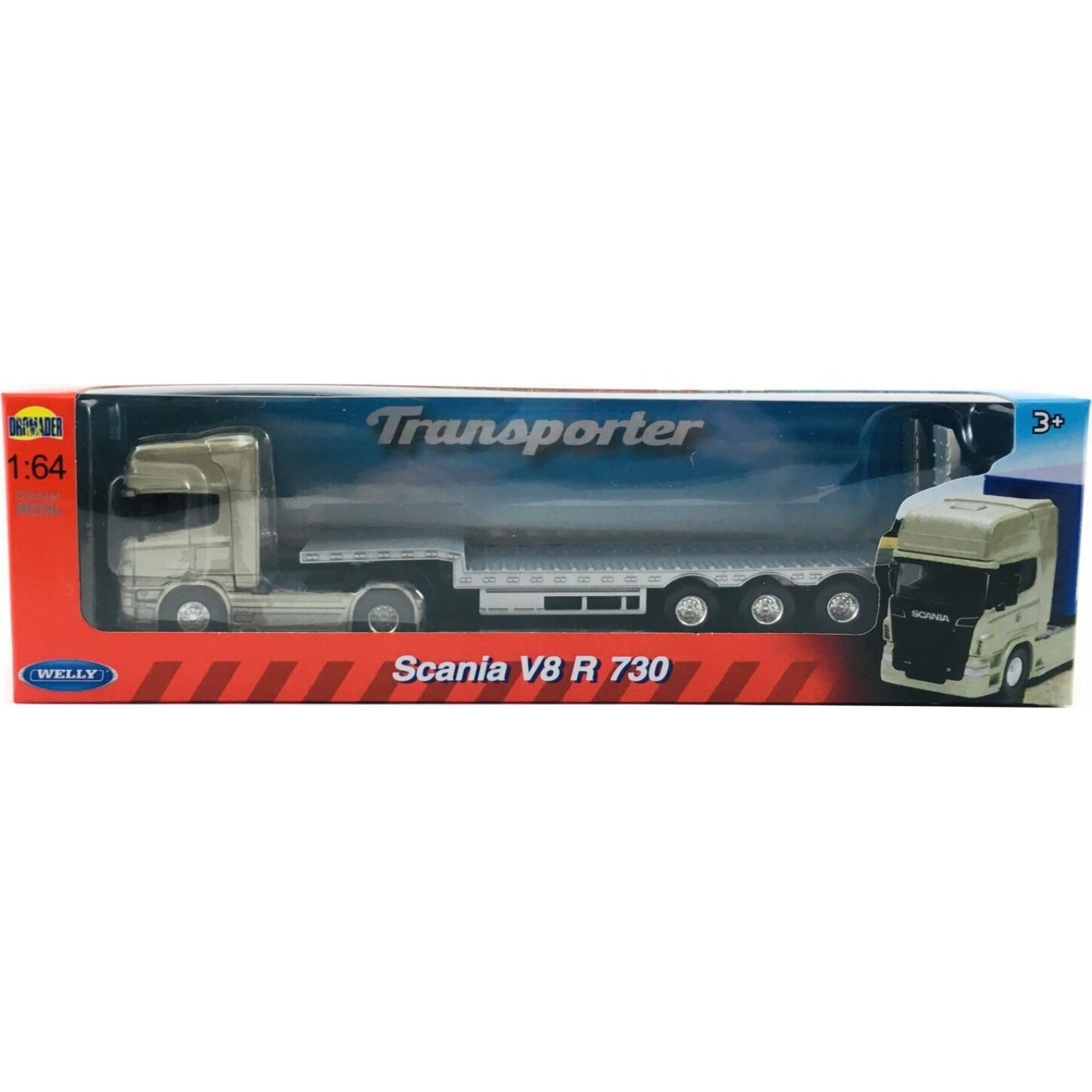 Dromader WELLY 1:64 truck Scania 58125