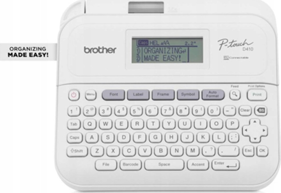 Drua etykiet Brother P-Touch PT-D410 -
