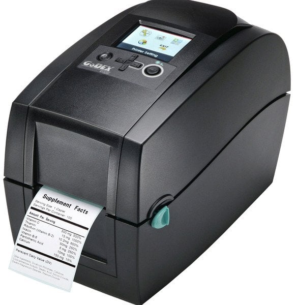 Drua etykiet Godex Drua etykiet Godex
