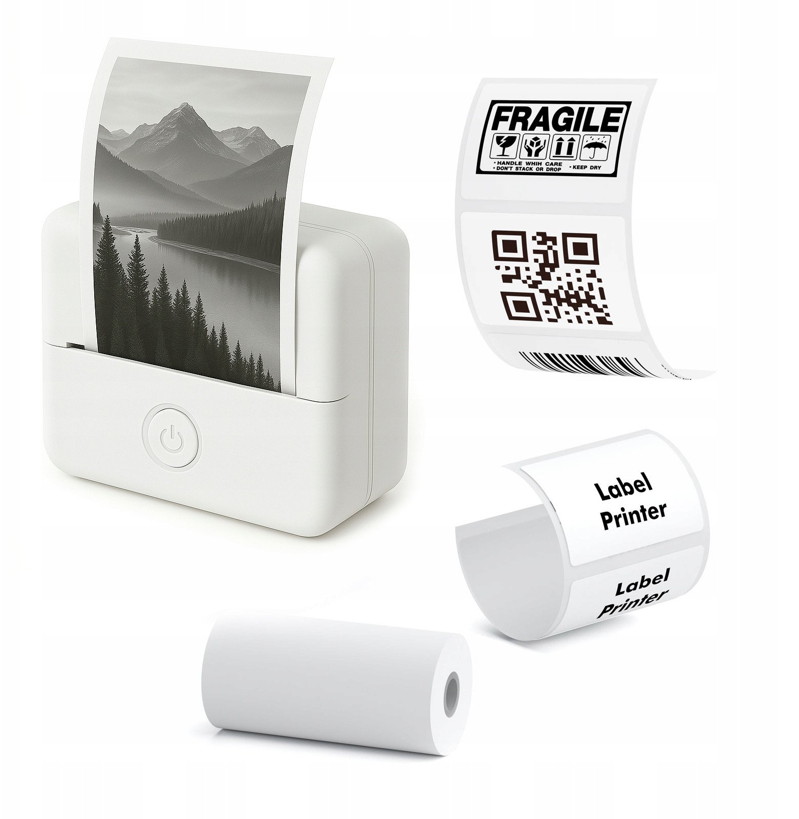 Drua etykiet LoveInstant Drua Termiczna Bluetooth