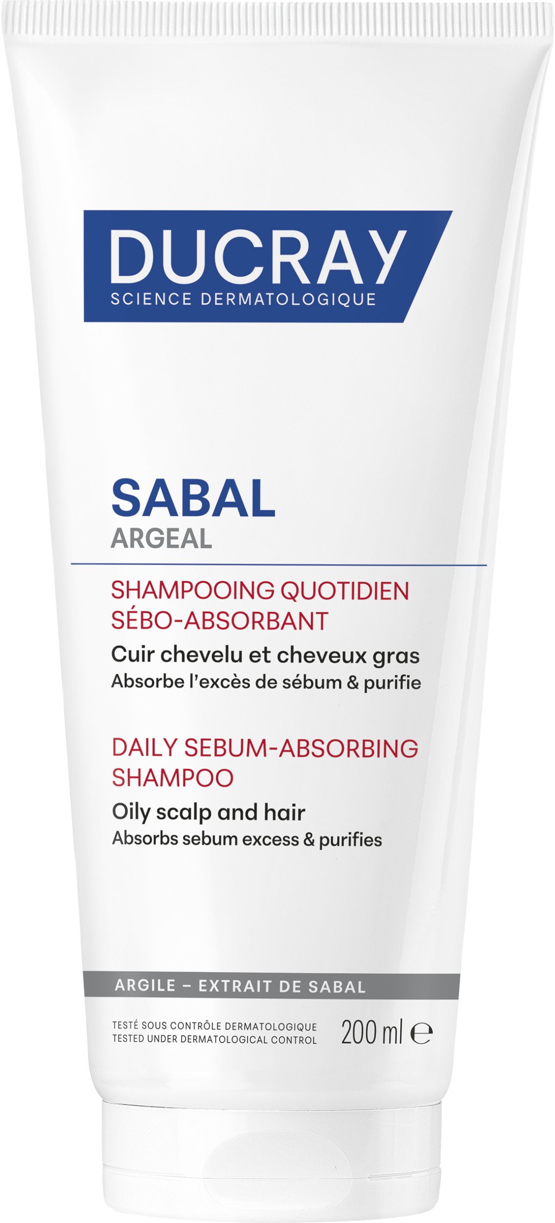Ducray Ducray, Sabal Argeal, Kaolin, Hair