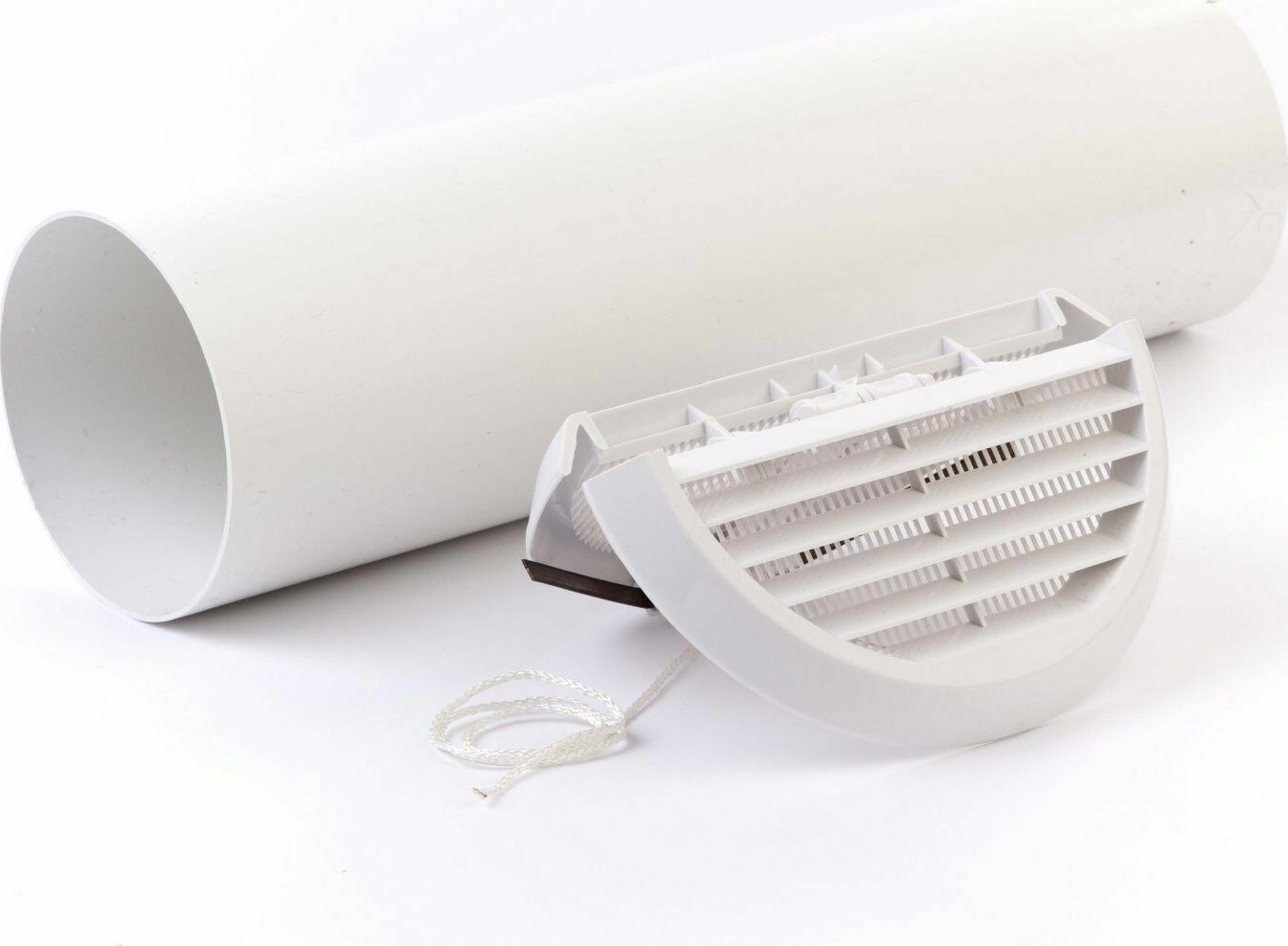 Duni Udsugningsgitter Xpelair 100 mm Hvid