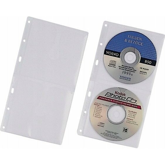 Durable DURABLE opakowania CD2  CD/DVD transparent