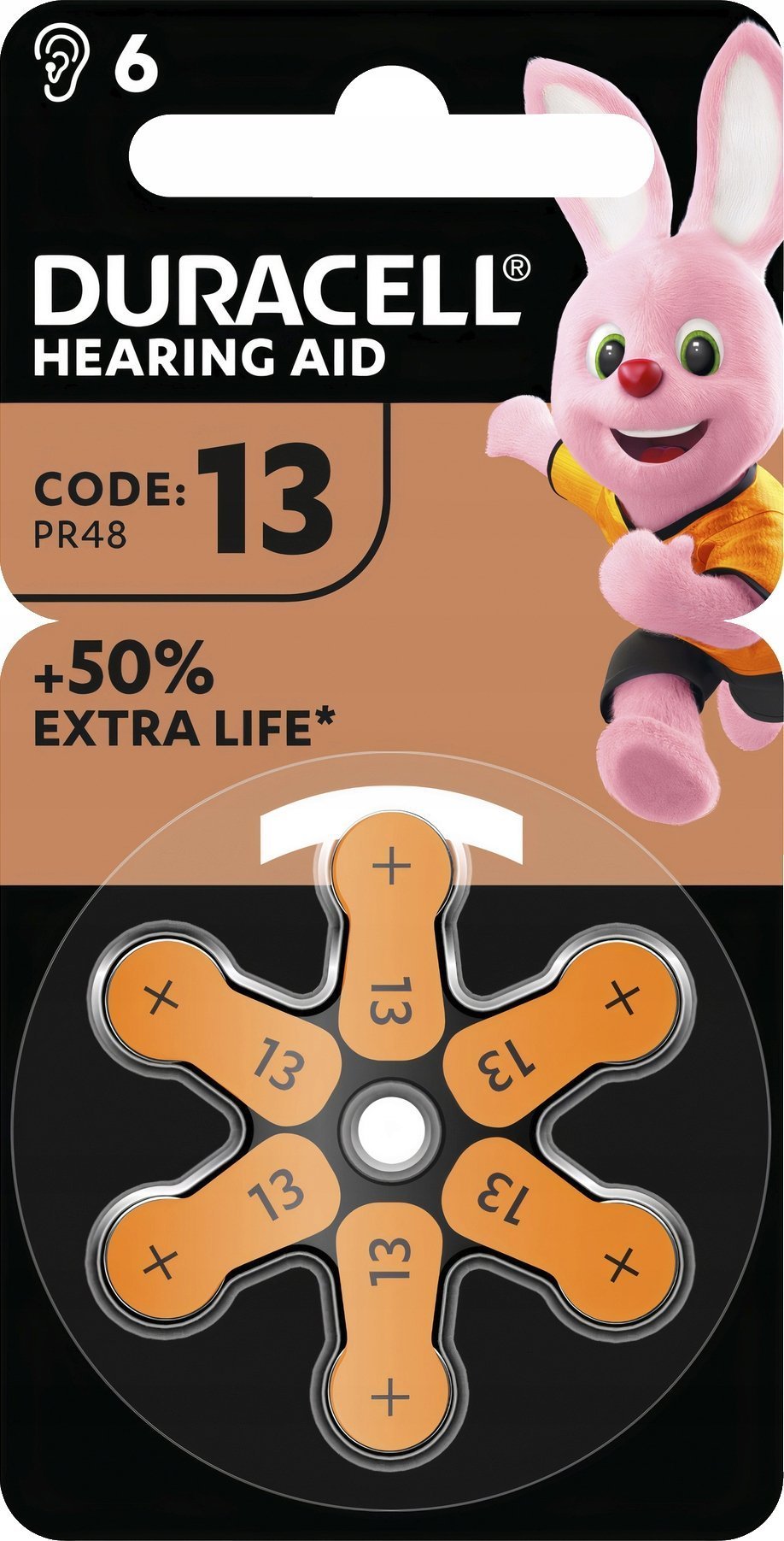 Duracell  y słuchowe EasyTab 13 (PR48)