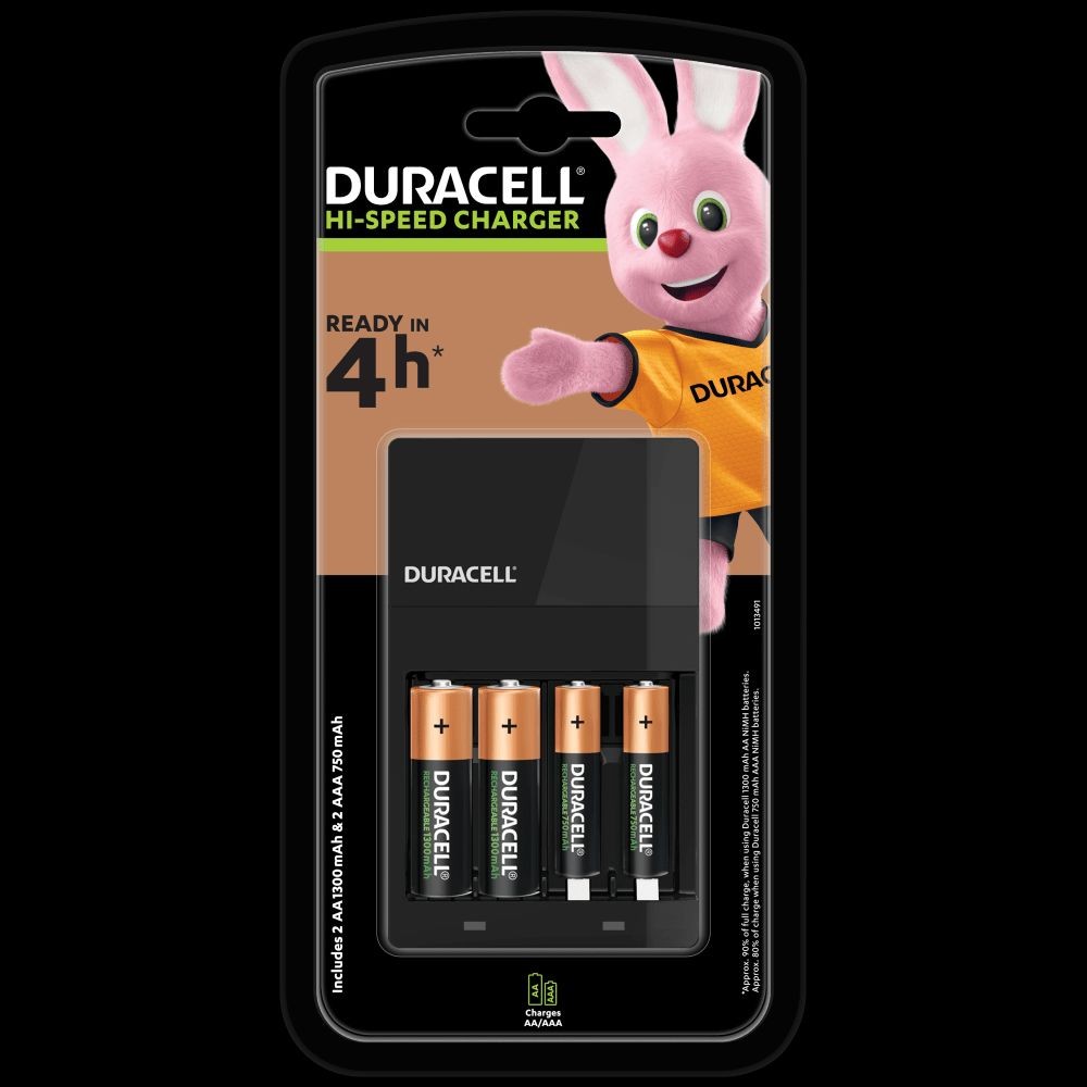 Duracell ladowarka CEF1 4 + 2xAA/LR6