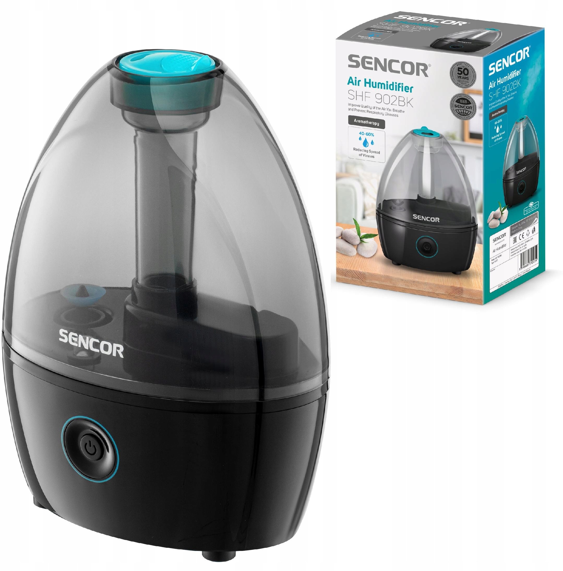 Dyfuzor zapachowy Sencor SHF 902BK |