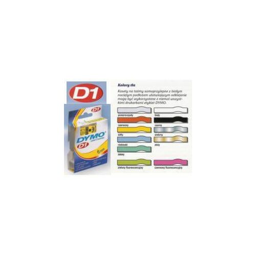 Dymo S0720590 (black on green) D1