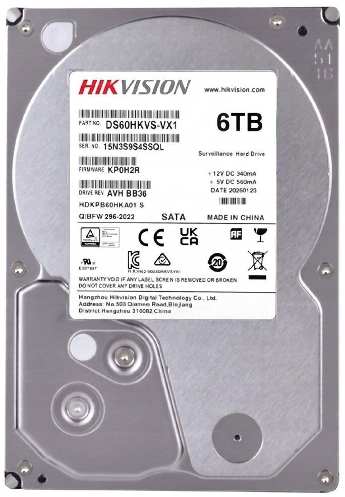 Dysk Hikvision 6TB 3,5" 5400