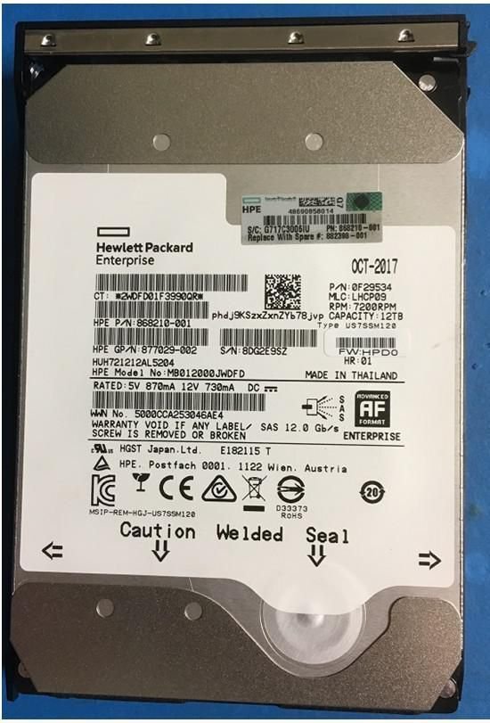 Dysk HP DRV HDD 12TB 7