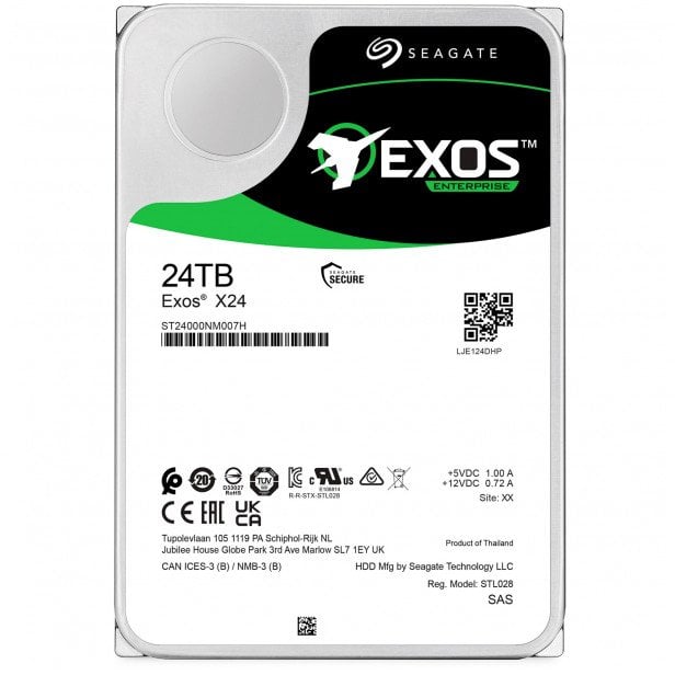 Dysk Seagate Exos X24 ST24000NM007H -
