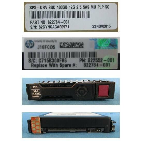 Dysk SSD HP Hot-plug SSD 400GB