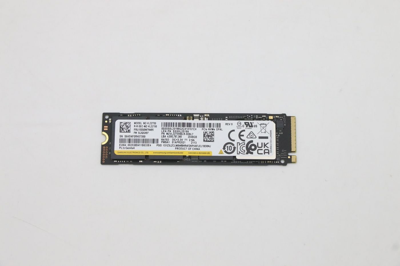 Dysk SSD Lenovo 2TB M.2