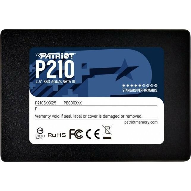 Patriot SSD 128GB P210 450/430 MB/s
