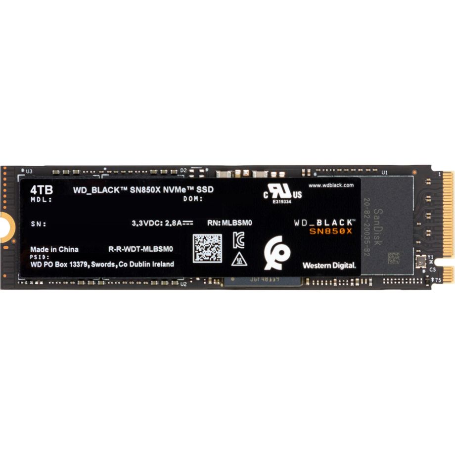 Dysk SSD SanDisk Black SN850X 4TB