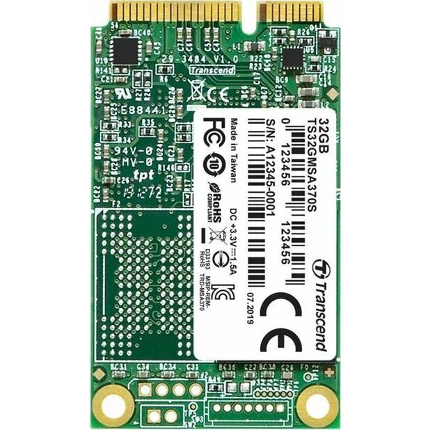 Dysk SSD Transcend MSA370S 32GB mSATA