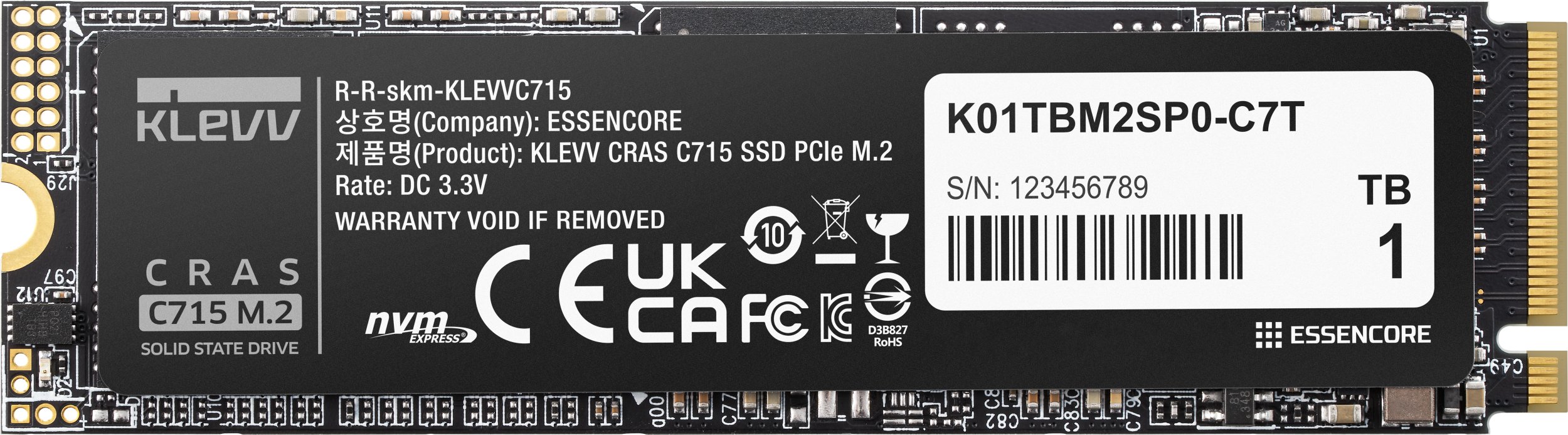 Dysk SSD Usorteret 1 TB KLEVV