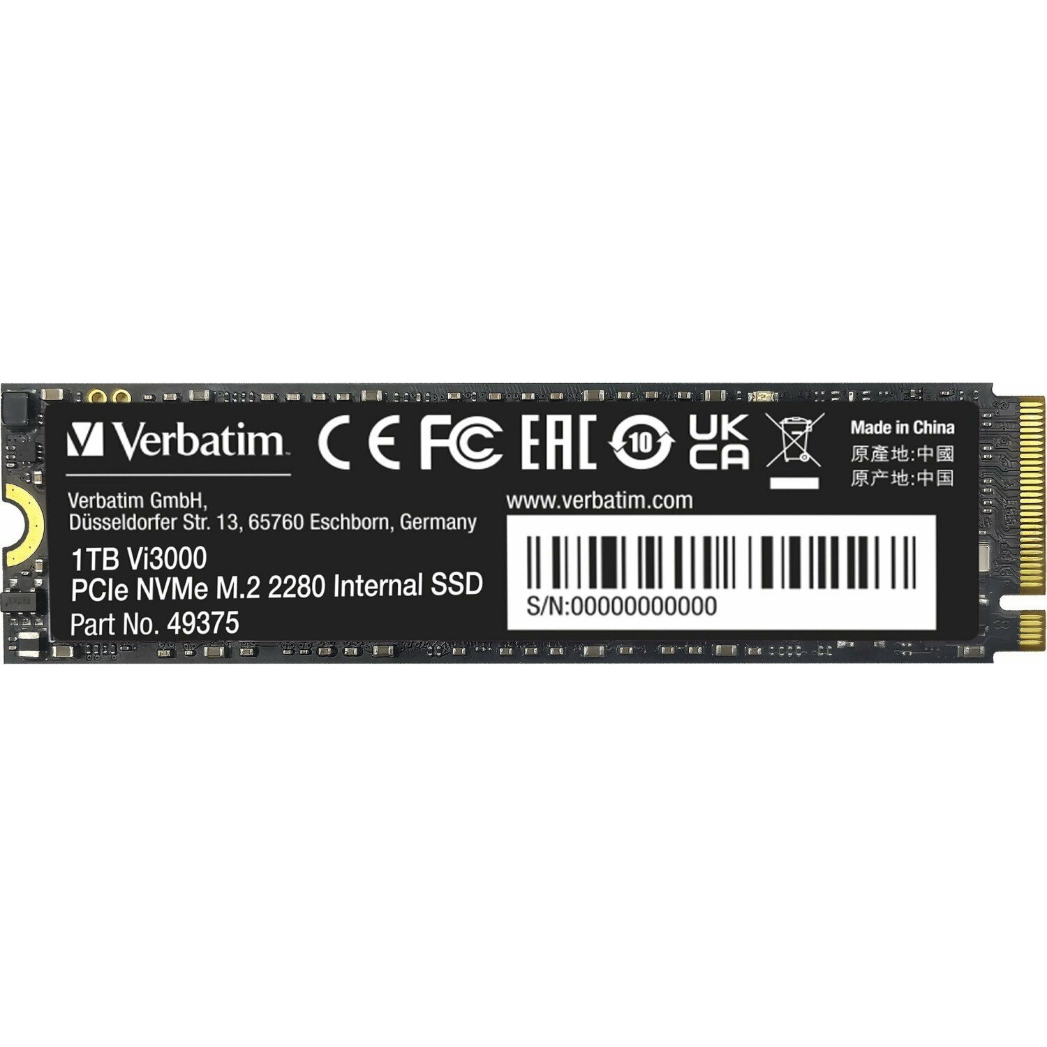 Dysk SSD Verbatim Vi3000 1TB M