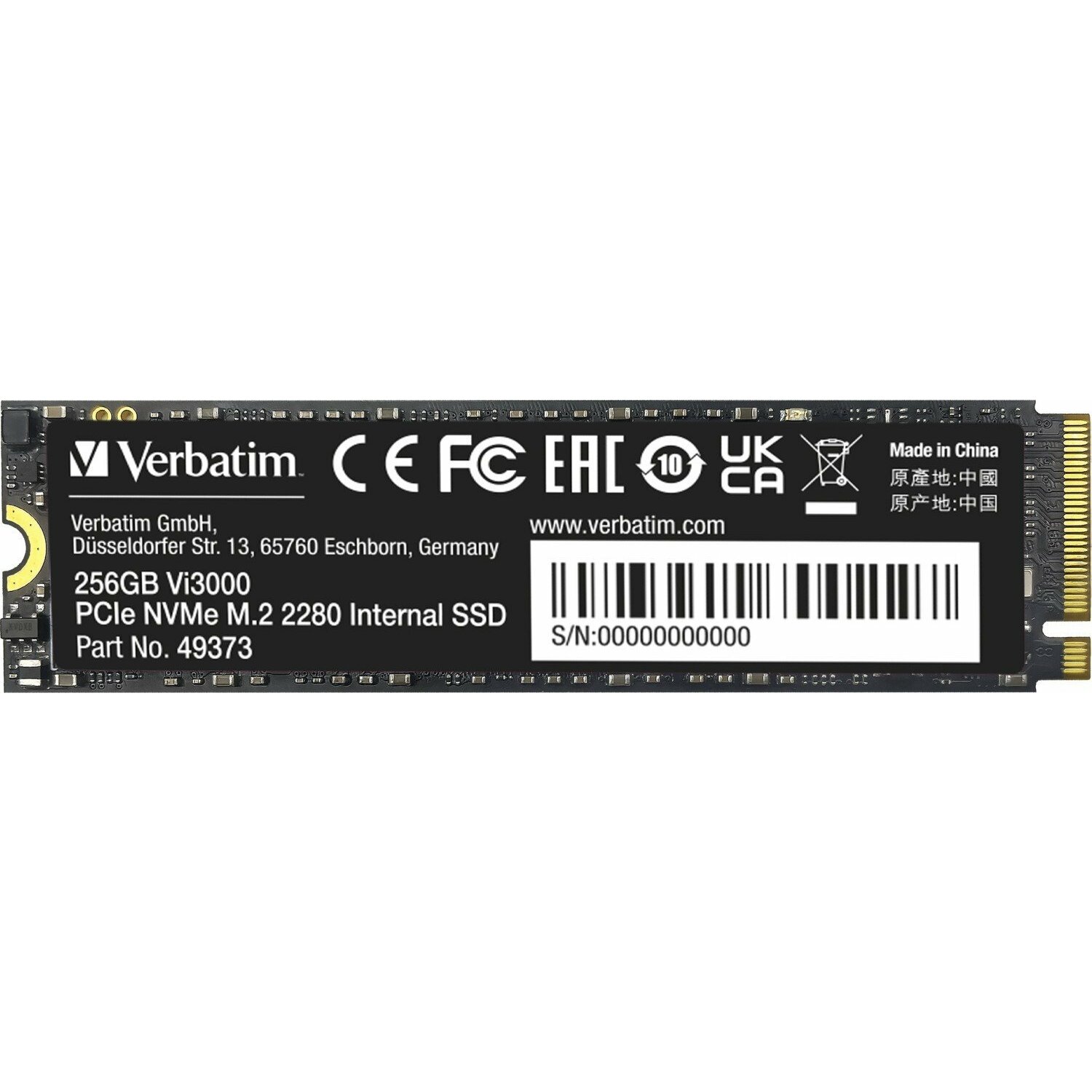 Dysk SSD Verbatim Vi3000 256GB M
