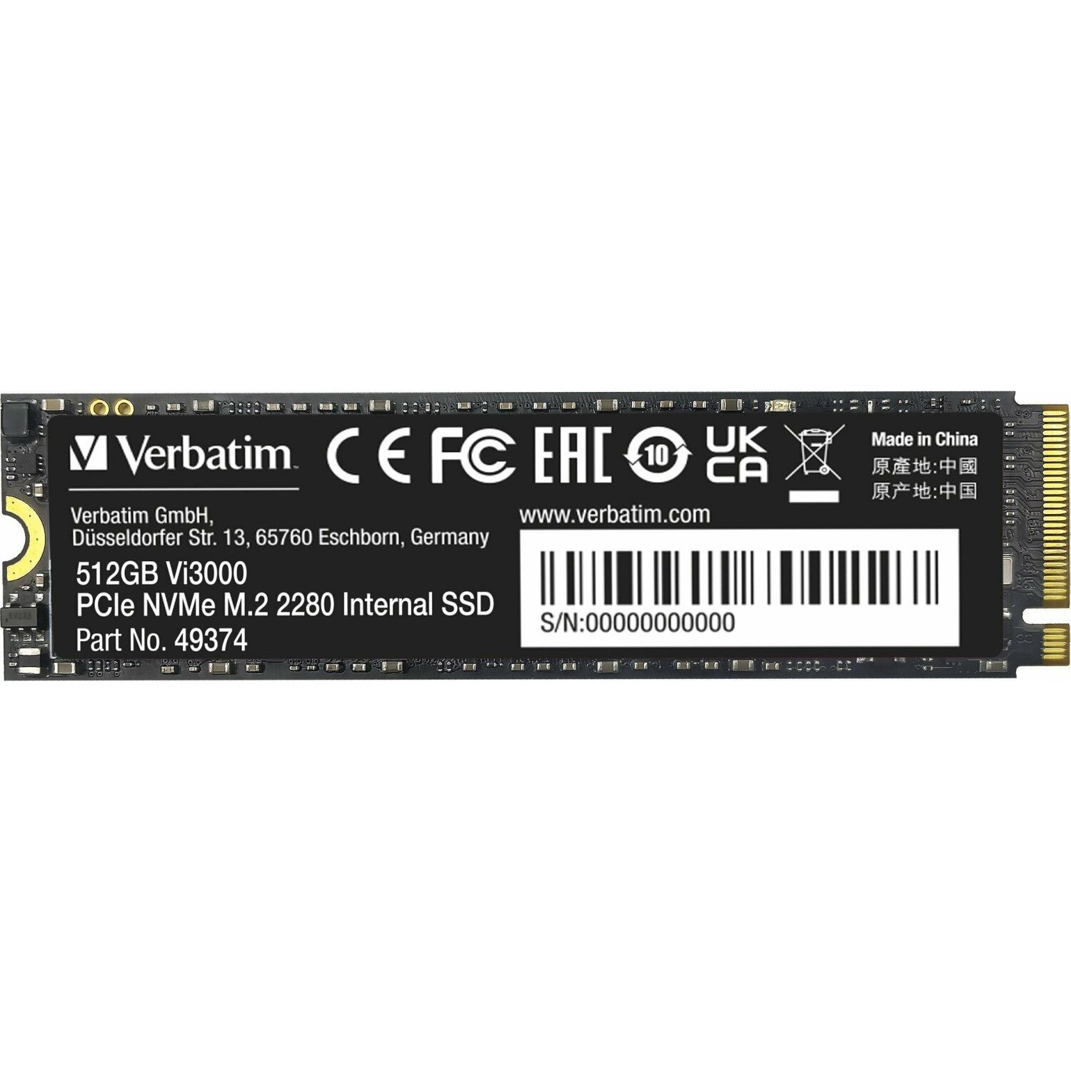 Dysk SSD Verbatim Vi3000 512GB M