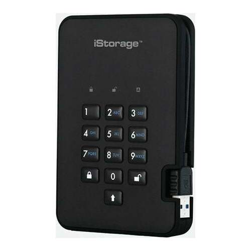 Dysk HDD iStorage diskAshur2 500GB (IS-DA2-256-500-B)