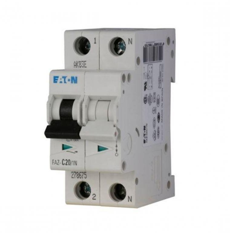 Eaton nadprądowy 1P+N B 3A 15kA