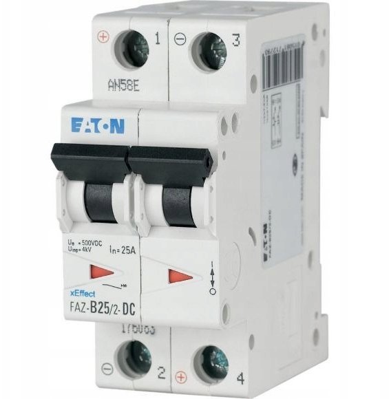 Eaton nadprądowy 2P B 6A DC