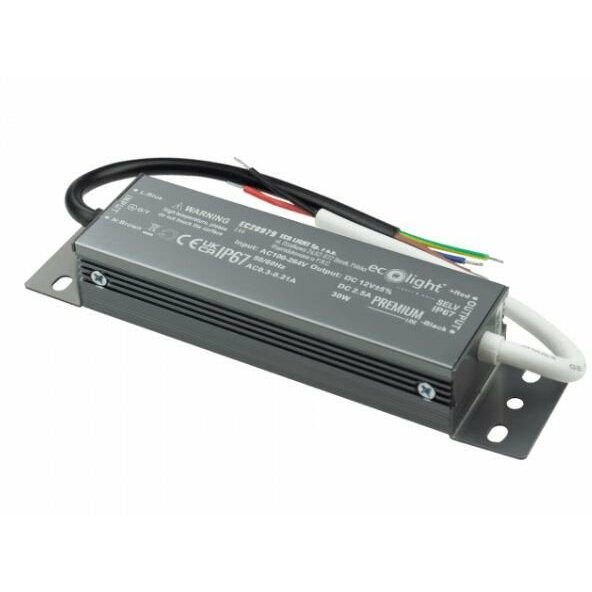 Ecolight Zasilacz Led Hermetyczny 30W 12V