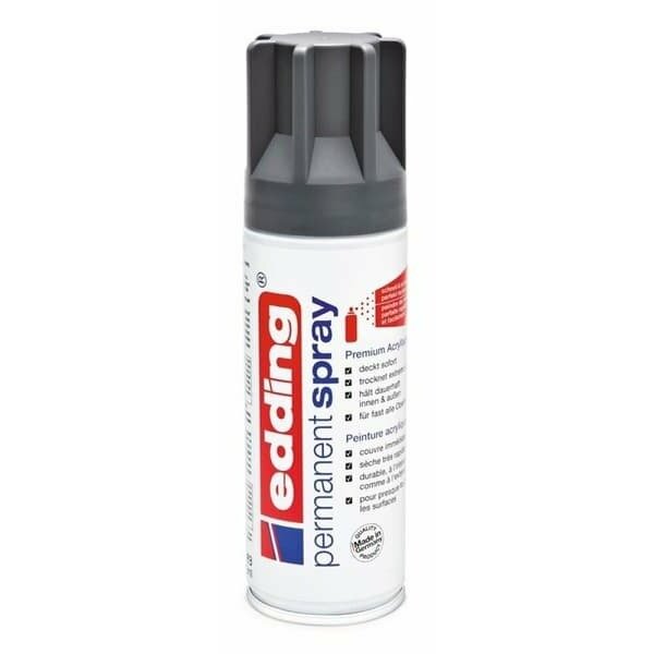 Edding Edding Spray Anthracite Mat 200ml