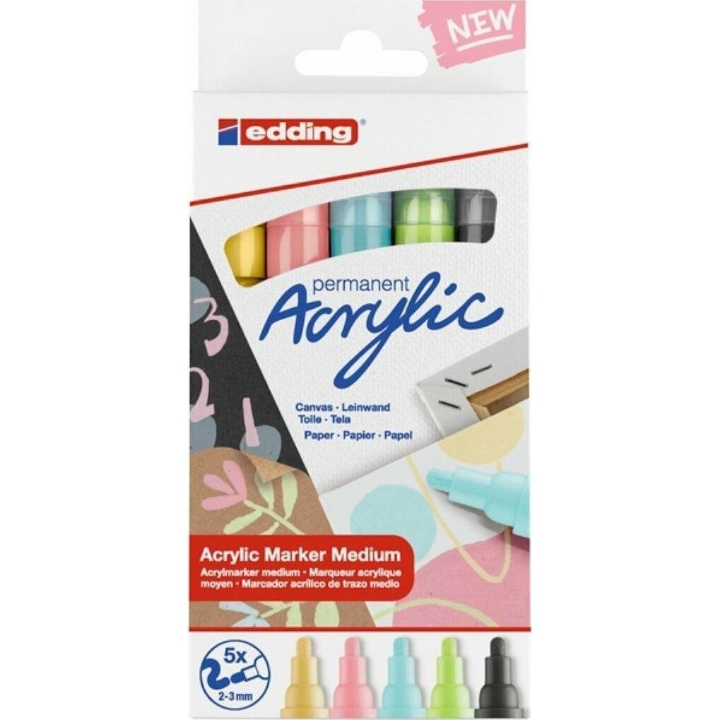 Edding Marker akrylowy 2-3 mm 5