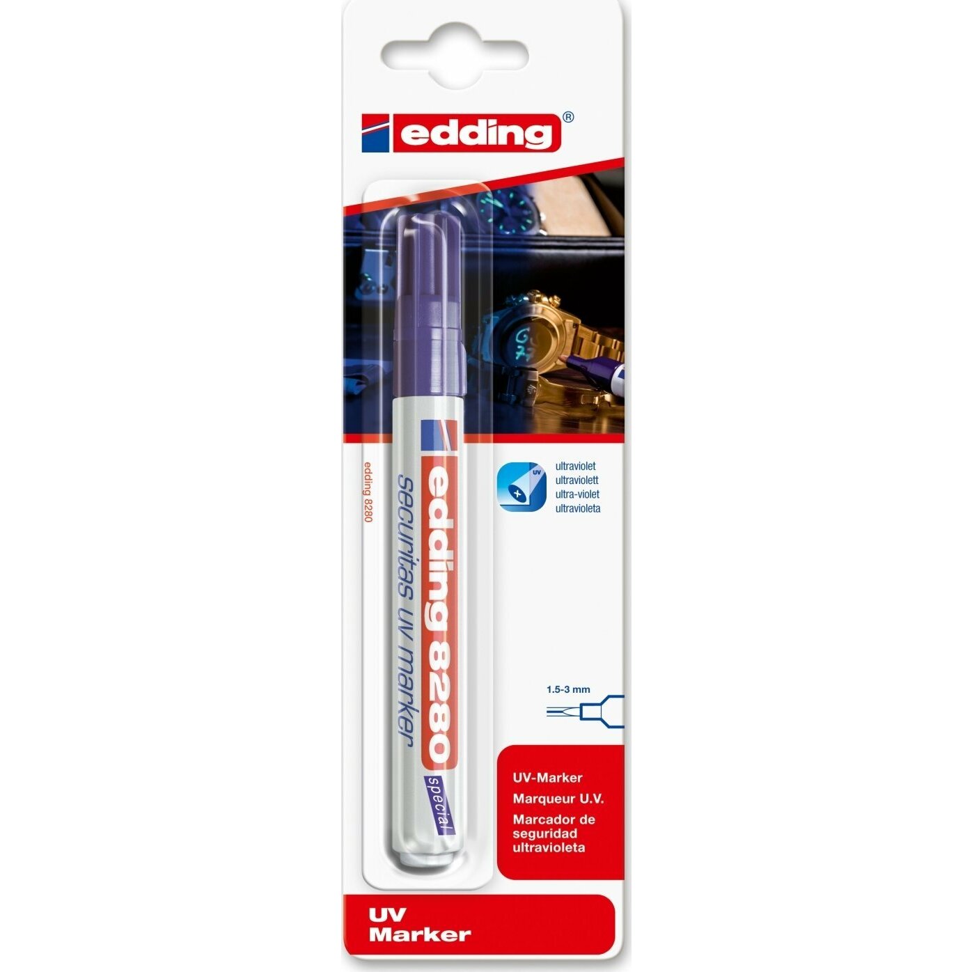 Edding Marker Edding® 8280 klar UV