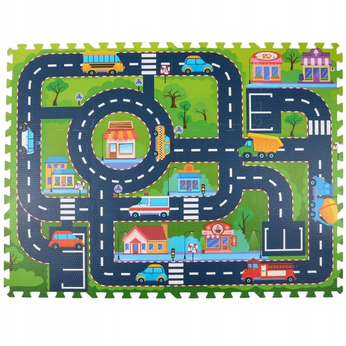 Eddy Toys Puzzle   EVA 30x30cm  12