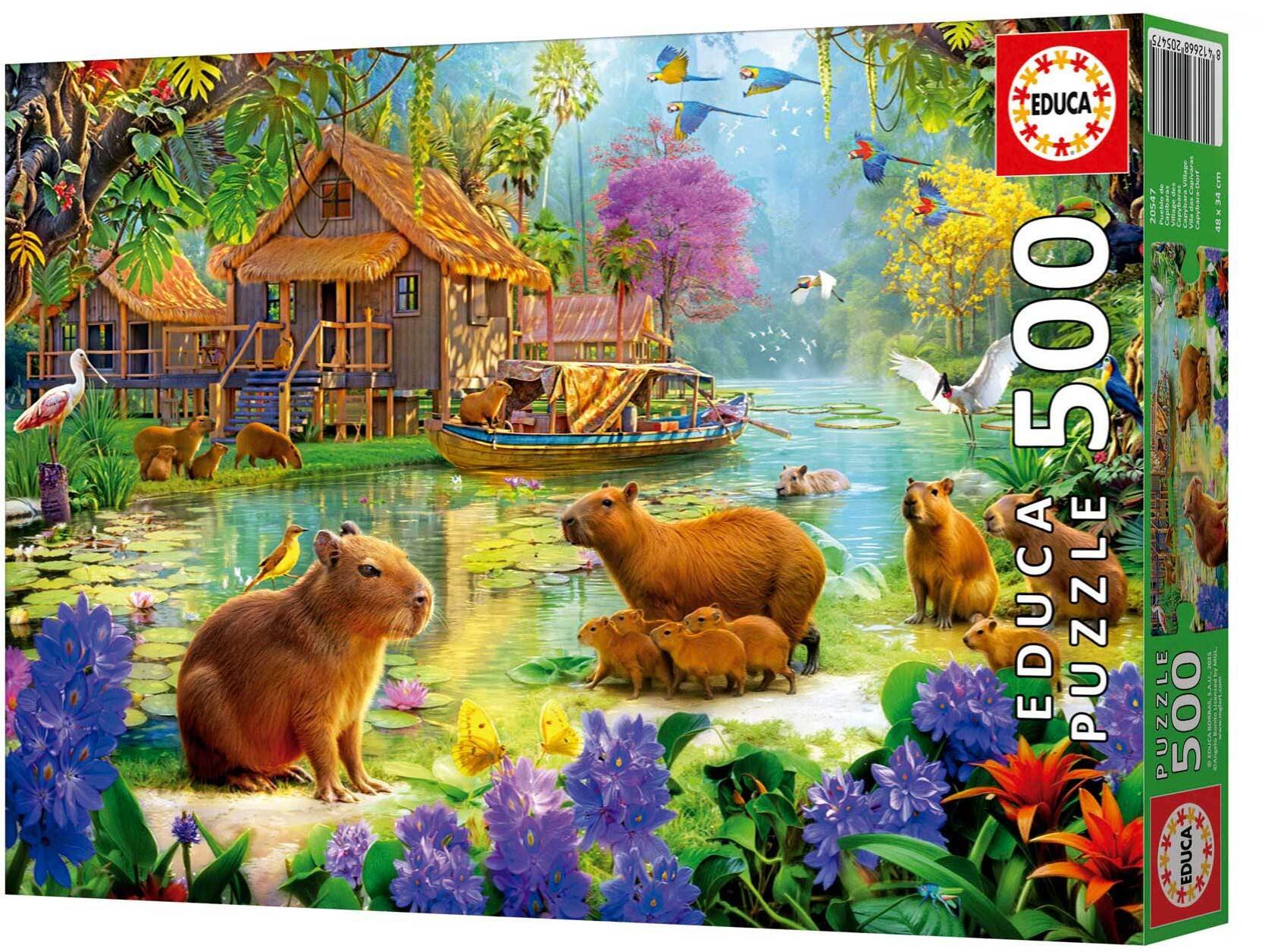 Educa 500 Capybara Village (80-20547) |