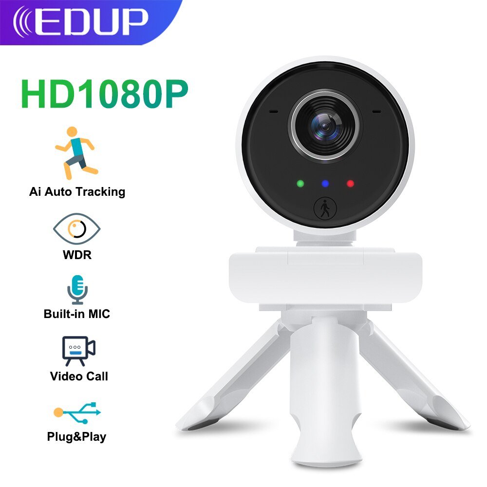 EDUP 1080P Full HD Web Kamera