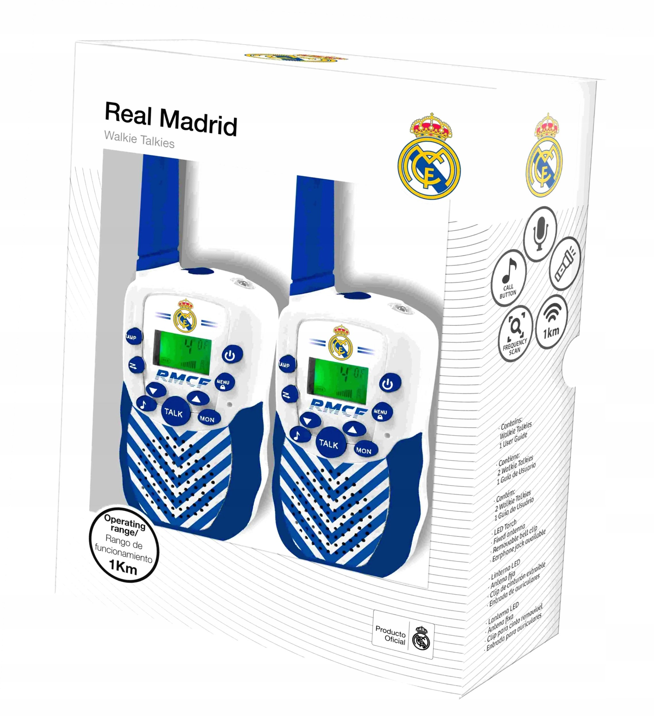 Ekids *****Real Madrid Walkie Talkie Pro