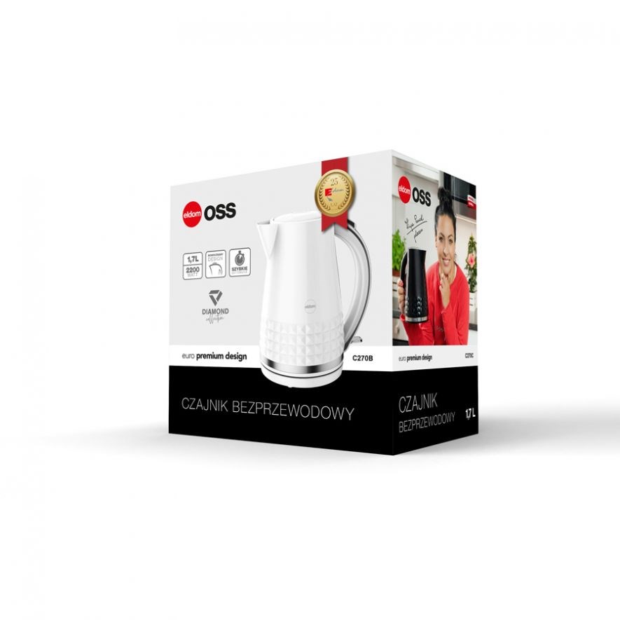 ELDOM ELC270B electric kettle 1.7